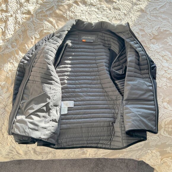 Eddie Bauer Stormdown 700 Men's Sport Shop Goose Down Driver's Jacket. - Picture 8 of 16